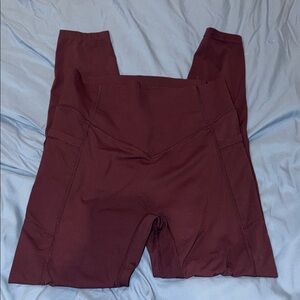 HALARA Women's Leggings - Burgundy